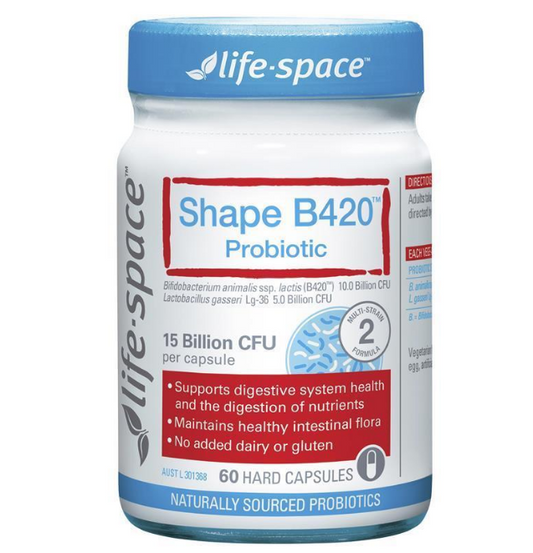 Life Space B420 Probiotic 15million 60C B420 塑身益生菌膠囊60顆
