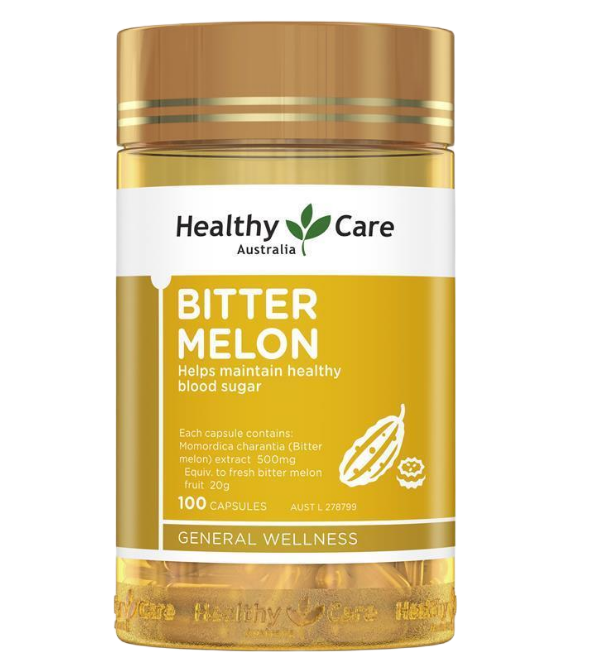 Healthy care Bitter Melon 100c 苦瓜素膠囊100顆