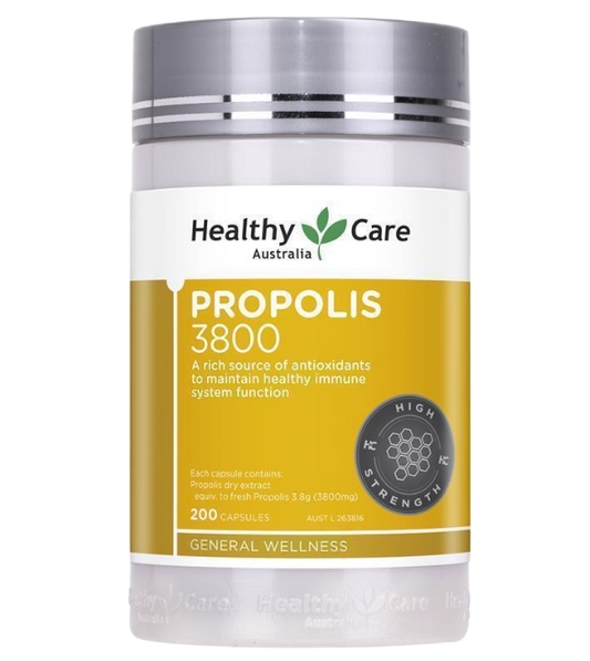 Healthy care Propolis 3800 白金蜂膠 3800mg高濃度蜂膠軟膠囊 200顆