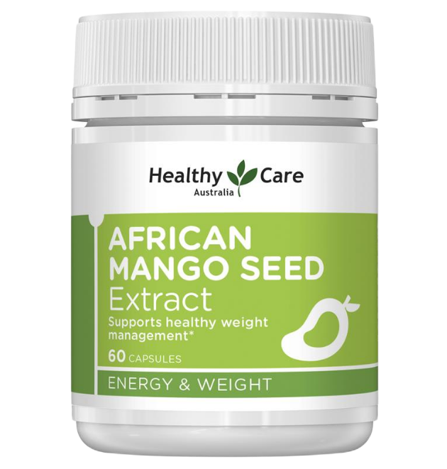 Healthy care African Mango Seed Extract 60 caps 非洲芒果籽精華 健康減重