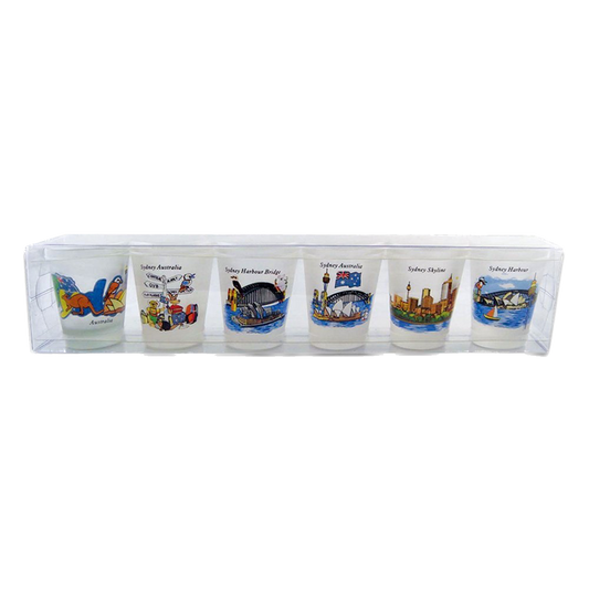 Colourful Sydney - 6 Pack Shot Glass