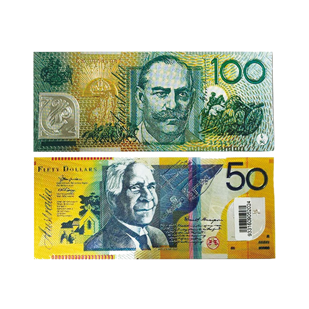 Double-sided Australian Money Note Magnet