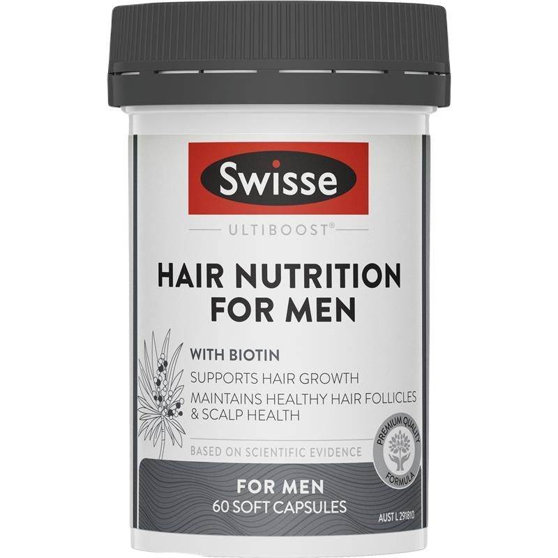 Swisse Hair Nutrition For Men 60 Capsules