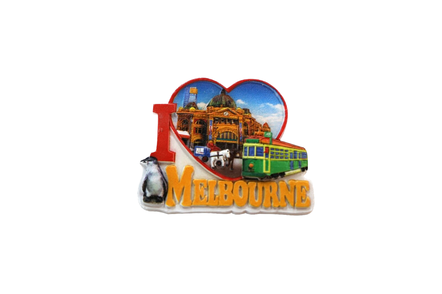 I heart Melbourne Magnet