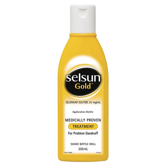 Selsun Gold Shampoo 200ml 特效去屑洗髮水黃色200ml