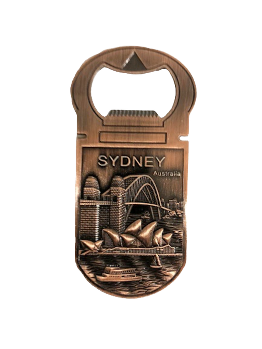 Magnet Sydney in Copper Bottle Opener