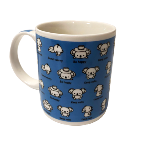 Mini Koalas In Blue - Coffee Mug