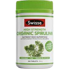 Swisse Organic Spirulina 螺旋藻 200顆