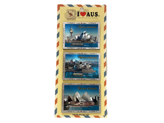Picturesque Sydney Harbour - 3 Pack Magnet