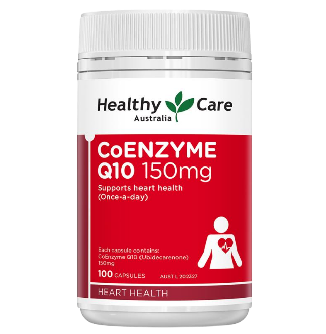 Healthy care CoQ10 150mg (100c) 輔酶Q10 100顆 爬樓梯不喘