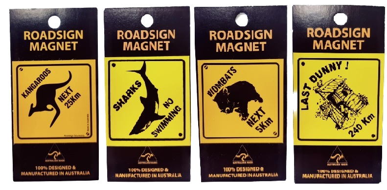 Small Road Sign Magnets