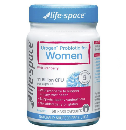 Life Space For Women 60 Capsules 女性益生菌60顆（玻璃瓶）