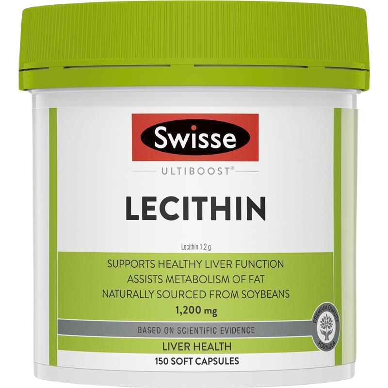 Swisse Lecithin 150 Caps 大豆卵磷脂150顆