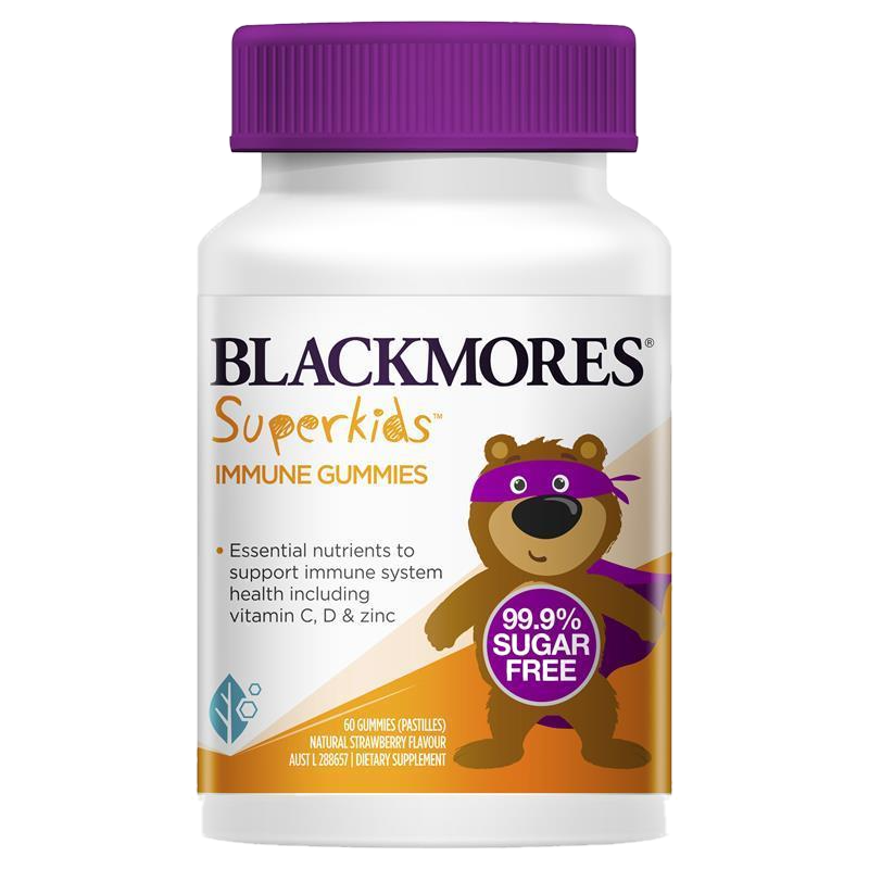 Blackmores 澳佳寶小超人免疫力增強咀嚼膠囊 60顆