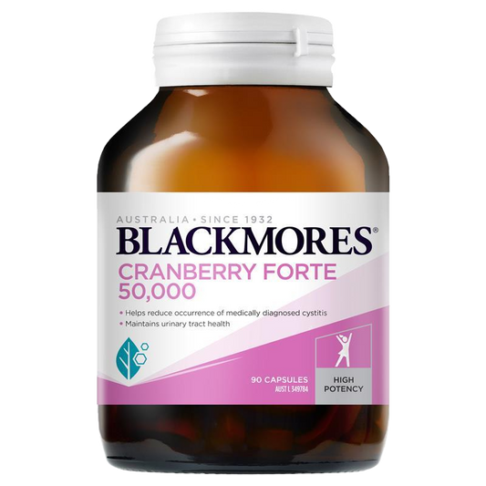 Blackmores 澳佳寶Cranberry Forte 50000mg 90顆 泌尿道保健