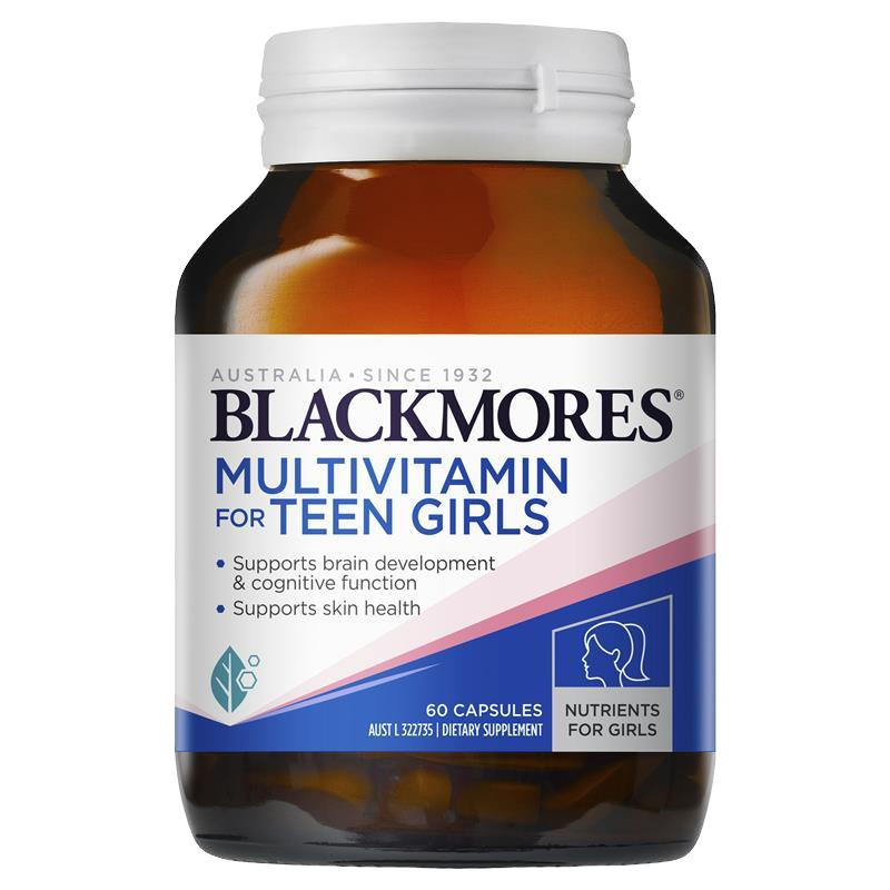 Blackmores 澳佳寶青少年益腦復合維生素膠囊 女孩 60顆