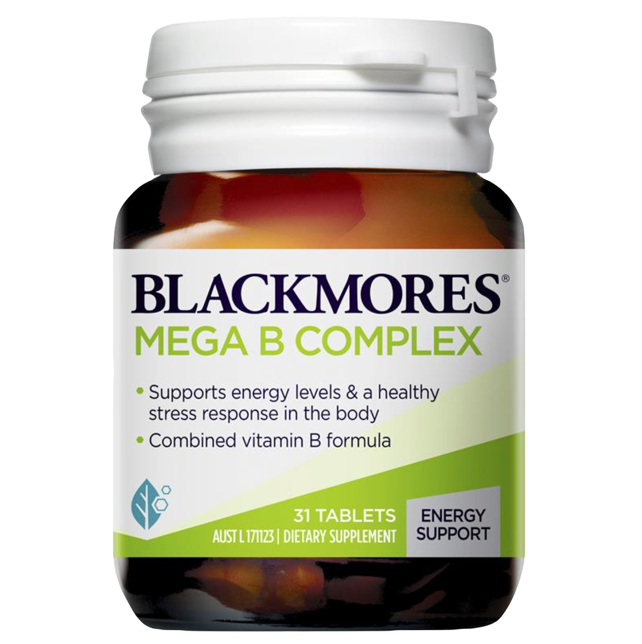 Blackmores 澳佳寶高能複合維生素B群片舒緩疲勞護髮護膚護口腔31片