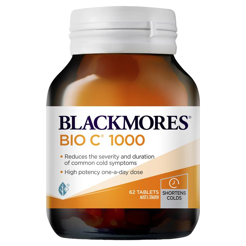 Blackmores 澳佳寶維生素C片，1000毫克，62片