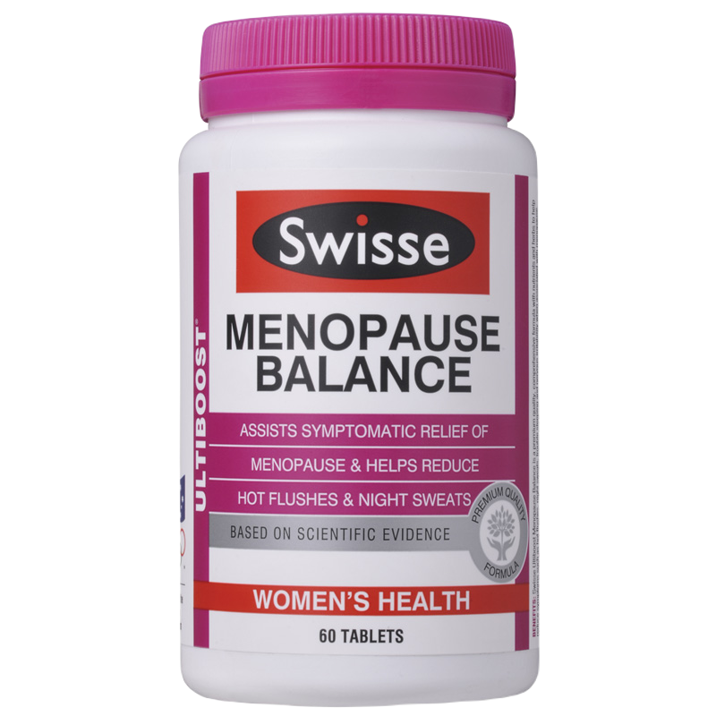 Swisse menopause balance 60Tabs 更年期平衡片60片