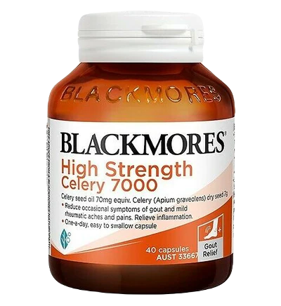 Blackmores high strength celery 7000 高含量西芹籽40顆 降尿酸 痛風