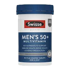 Swisse men's ultivite 50+ 90Tabs 男士複合維生素50+90片