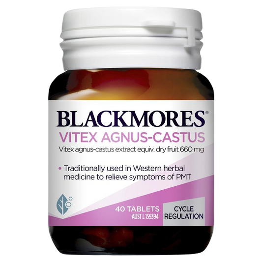 Blackmores Vitex Agnus-castus 40Caps 聖潔莓精華 調經