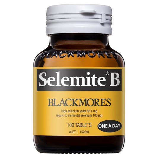 Blackmores Selemite B 100 澳佳寶富硒酵母硒片100片